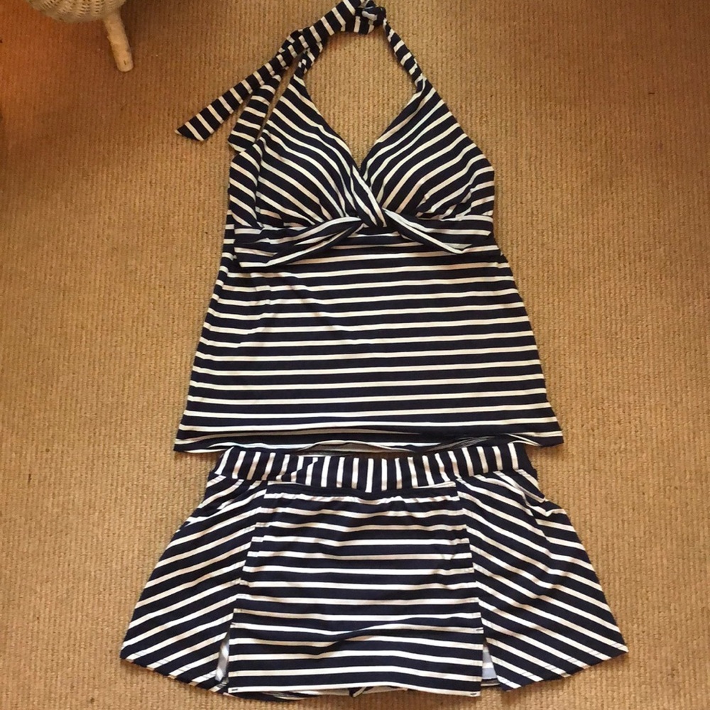 Lands End women’s halter neck tankini set